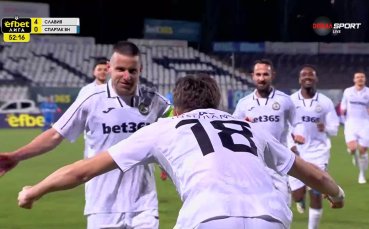 Иван Минчев покачи на 4:0 за Славия срещу Спартак Варна (видео)