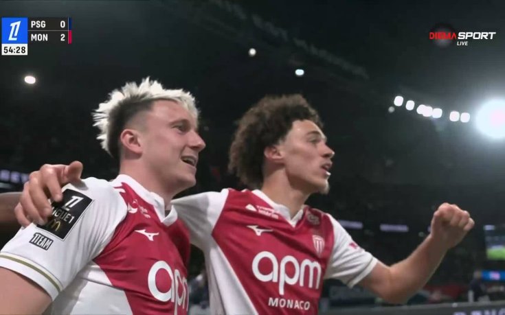 ПСЖ - Монако 1:3 /репортаж/