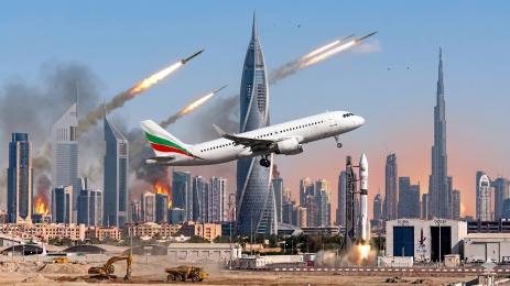 българи самолет дубай