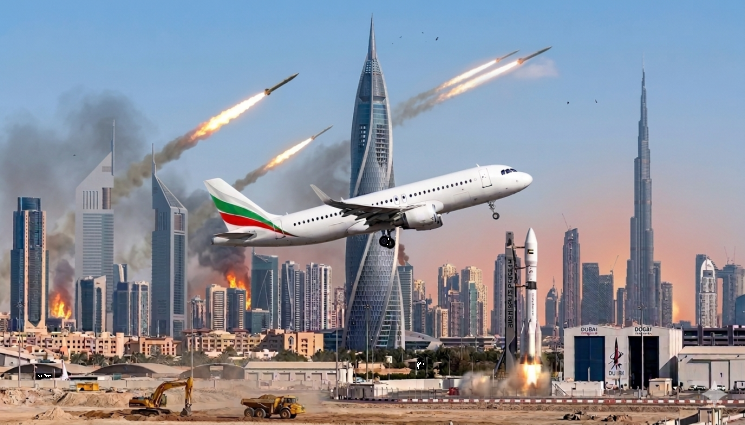 българи самолет дубай