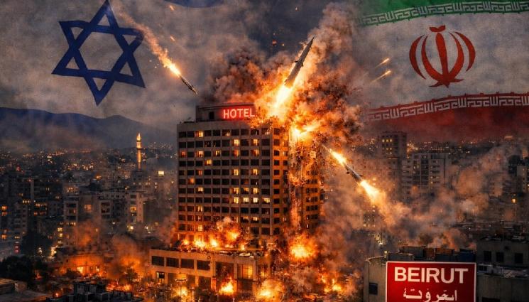 бейрут удар израел иран