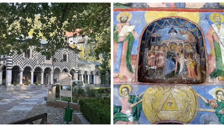 ь - Влага съсипва църковни стенописи