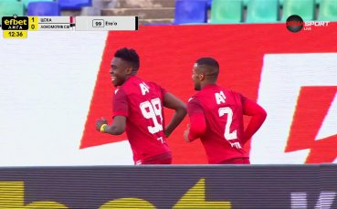 ЦСКА - Локомотив София 1:0 /първо полувреме/