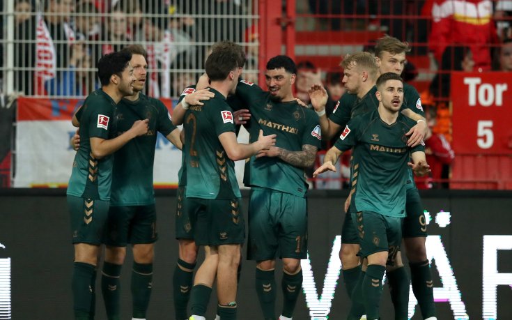 Вердер Бремен отвя безмилостно Унион Берлин