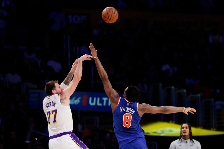 Лос Анджелис Лейкърс Ню Йорк Никс1