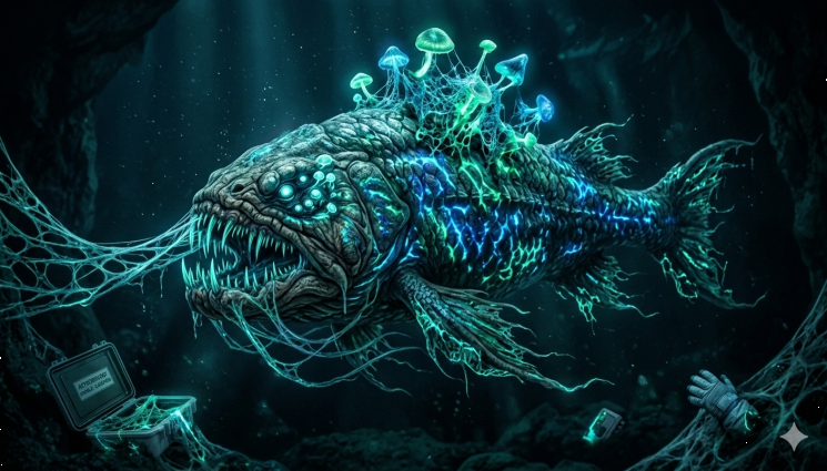 риба - ЛОША ПОЛИЧБА: Рибата на Страшния съд изплува на брега! (ВИДЕО)