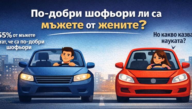 шофьор - КРАЙ НА СПОРА: Проучване доказа от кой пол са по-добрите шофьори!