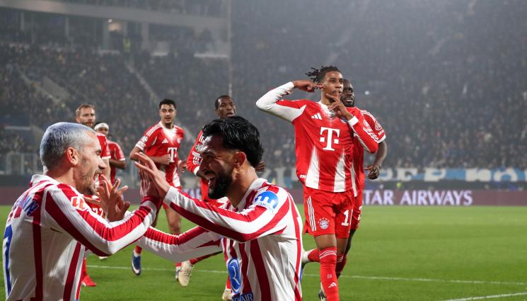 Байерн Атлетико - Байерн и Атлетико на практика са на четвъртфинал