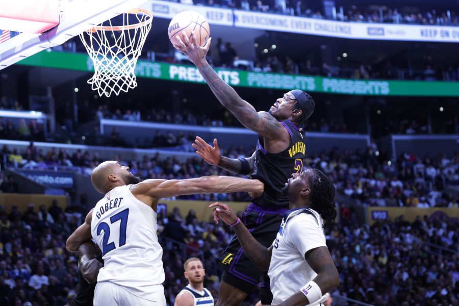 Лос Анджелис Лейкърс Минесота Тимбъруулвс1