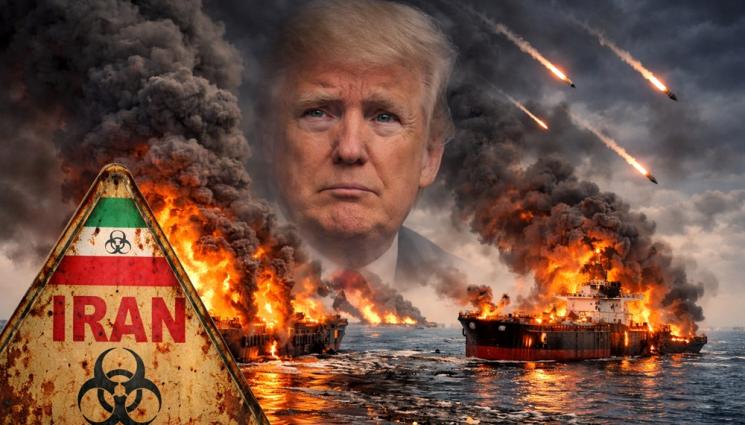 Иран петрол аката танкери Тръмп