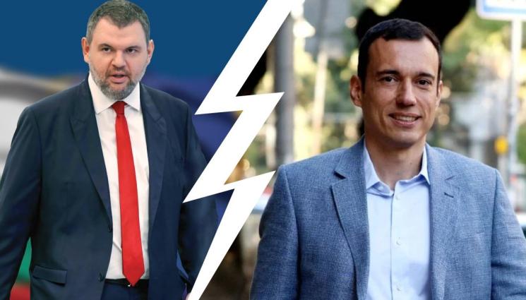 Пеевски Терзиев - СБЛЪСЪК! Пеевски: Кметът има неутолим апетит за имотни схеми! Терзиев: Алчна кокошка, просо сънува