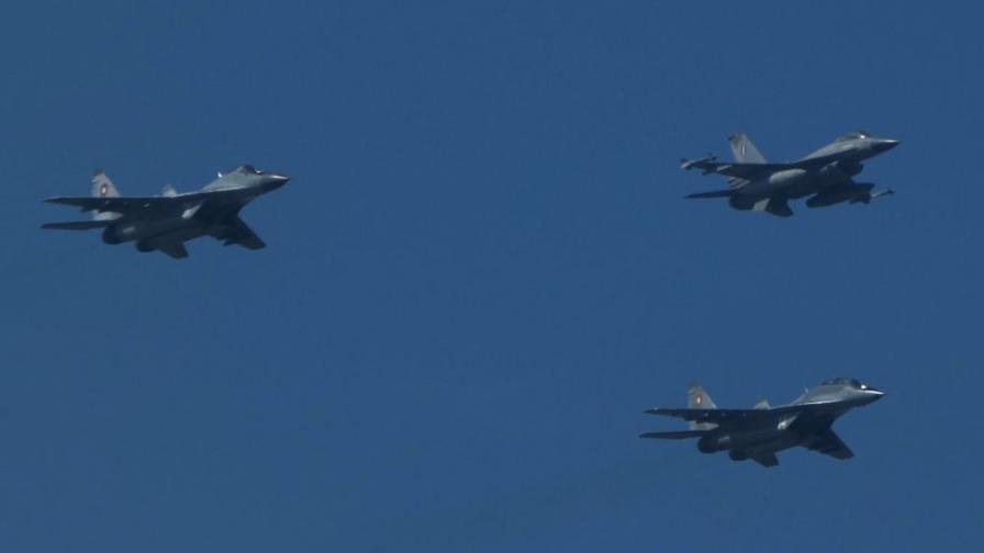 България и Гърция проведоха съвместни полети с МиГ-29 и F-16 за засилване на въздушната защита