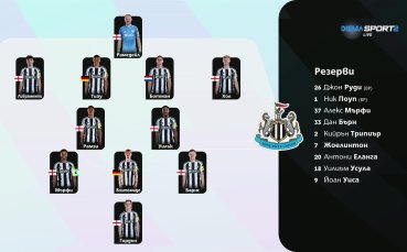 Челси - Нюкасъл Юнайтед /състави/