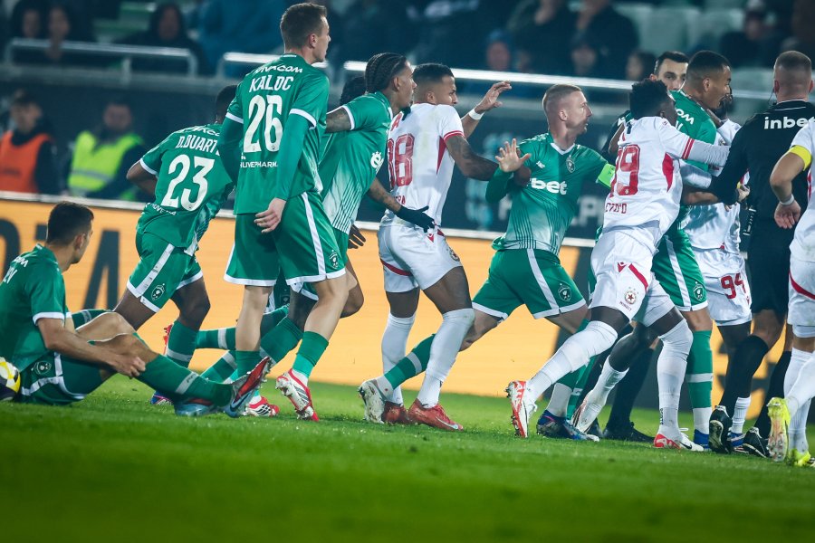 Масово спречкване между играчите на Лудогорец и ЦСКА1