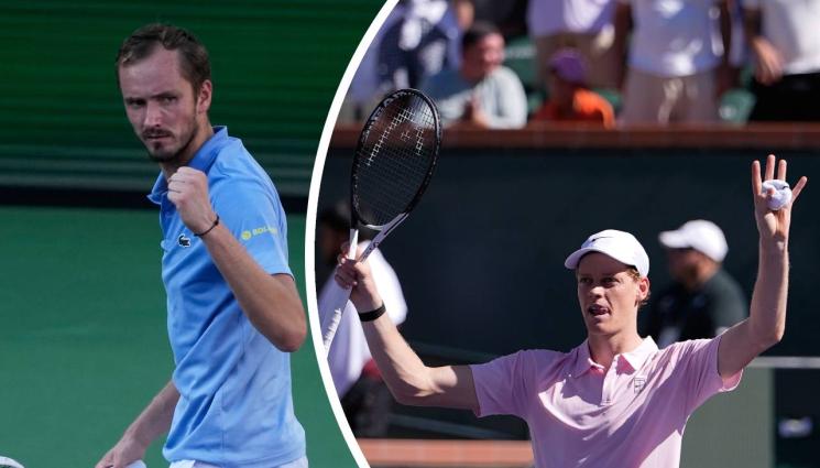 Медведев Синер - Медведев спря серията на Алкарас за финал в Индиън Уелс
