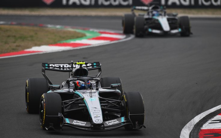 Нико Розберг поздрави Кими Антонели за първата победа във Формула 1