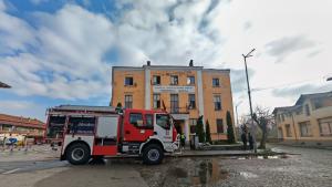 пожар гимназия Трявна