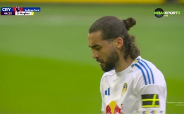 Лийдс пропусна да поведе от дузпа срещу Кристъл Палас