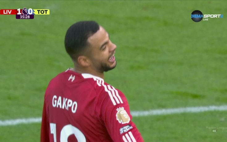 Гакпо нацели гредата за Ливърпул
