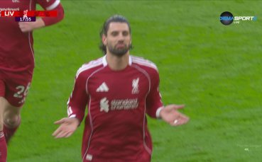 Ливърпул - Тотнъм 1:0 /първо полувреме/