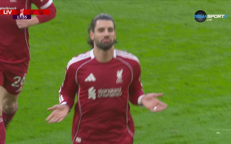 Ливърпул - Тотнъм 1:0 /първо полувреме/