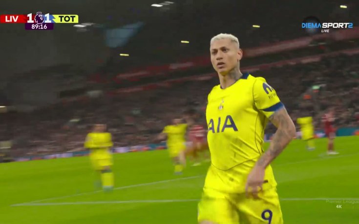 Ричарлисон възстанови равенството за Тотнъм