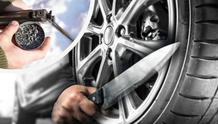 с - СРЕДНОЩЕН ТЕРОР: Мъж стреля с въздушна пушка по жена, наряза гумите на 36 автомобила