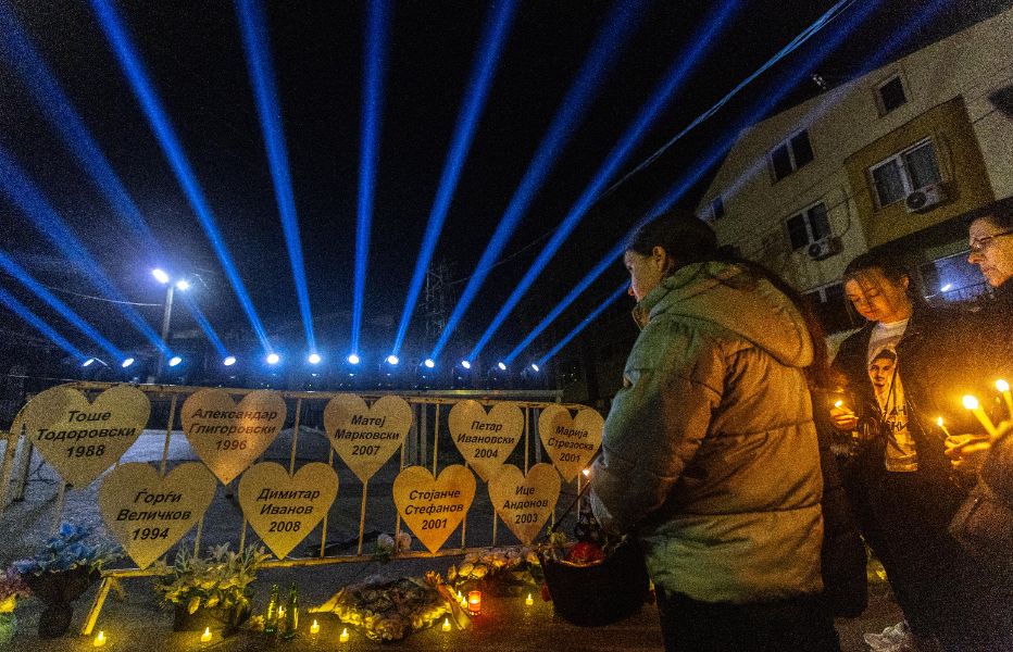 <p>Година след трагедията в дискотека "Пулс" в Кочани.</p>