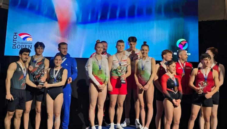 скокове на батут - Страхотен успех за България в скоковете на батут