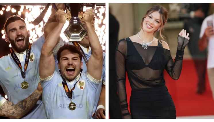 Антоан Дюпон - Мис Вселена плаче от щастие заради ръгби капитана на Франция