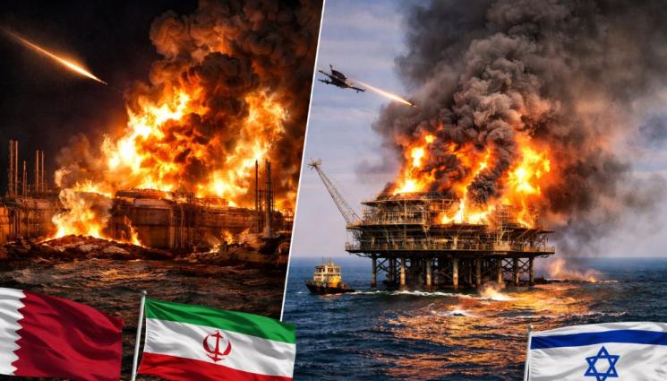 с - Удари по ключови газови съоръжения в Катар и Иран