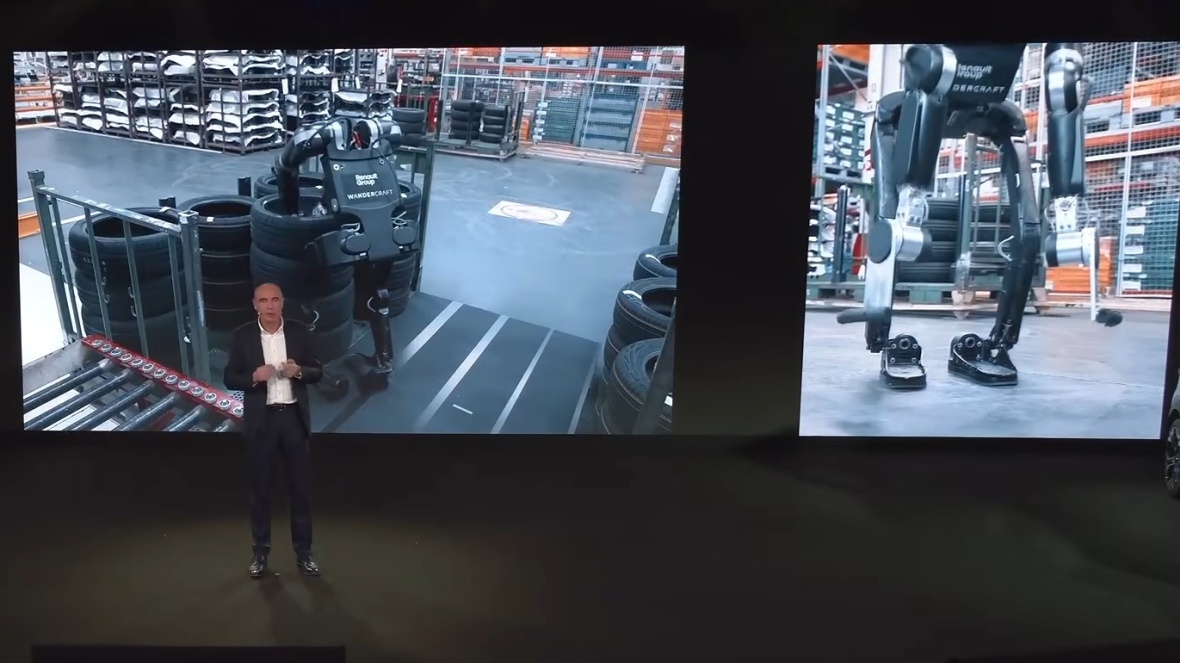 хуманоиден робот renault