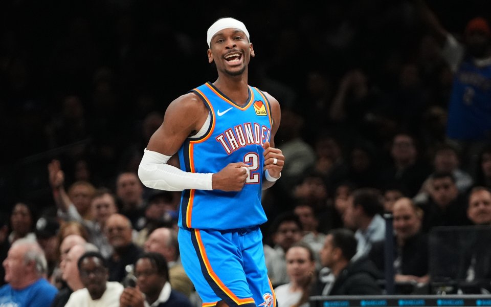 Бруклин Нетс - Оклахома Сити Тъндър 92:121 точки / НБА, редовен сезон, 19.03.2026 г.