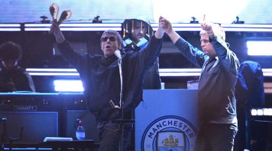 Liam и Noel Gallagher празнуваха заедно победата на Манчестър Сити