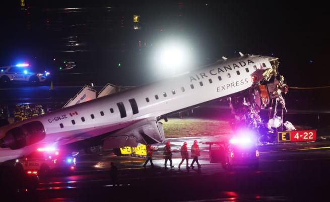 Какво се знае за смъртоносния сблъсък на летище 