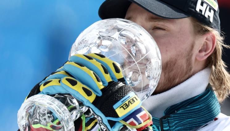 Атле Ли Макграт - Атле Ли Макграт спечели малкия кристален глобус в слалома