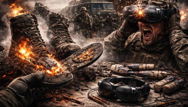 война стрелки армия - КРЪВАВИ СТЪПКИ: Украйна прати „взривяващи се стелки“ на руските войници!