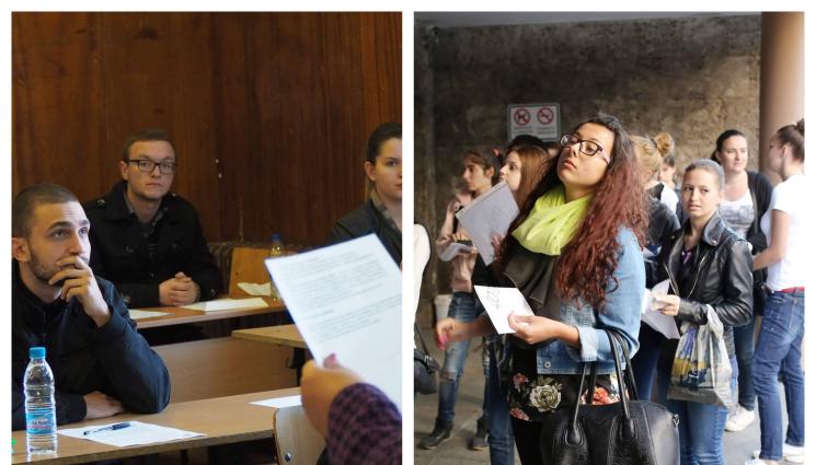 студенти матура кандидатсване изпит - БИТКА ЗА ЗРЕЛОСТНИЦИ: На изпит през ден, да станеш студент