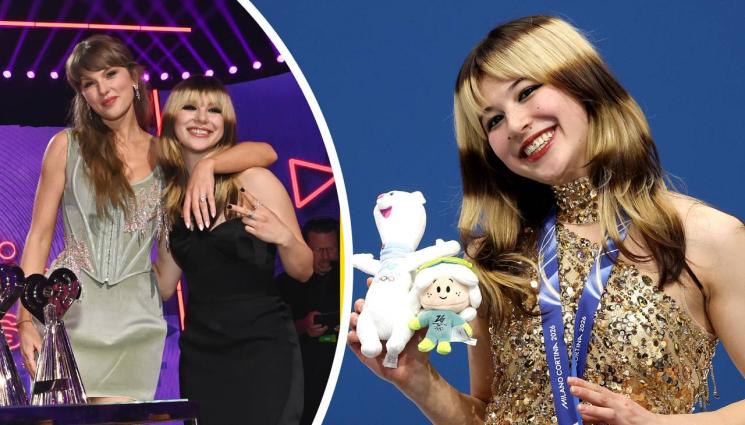 Алиса Лю Тейлър Суифт - Олимпийска шампионка награди Тейлър Суифт