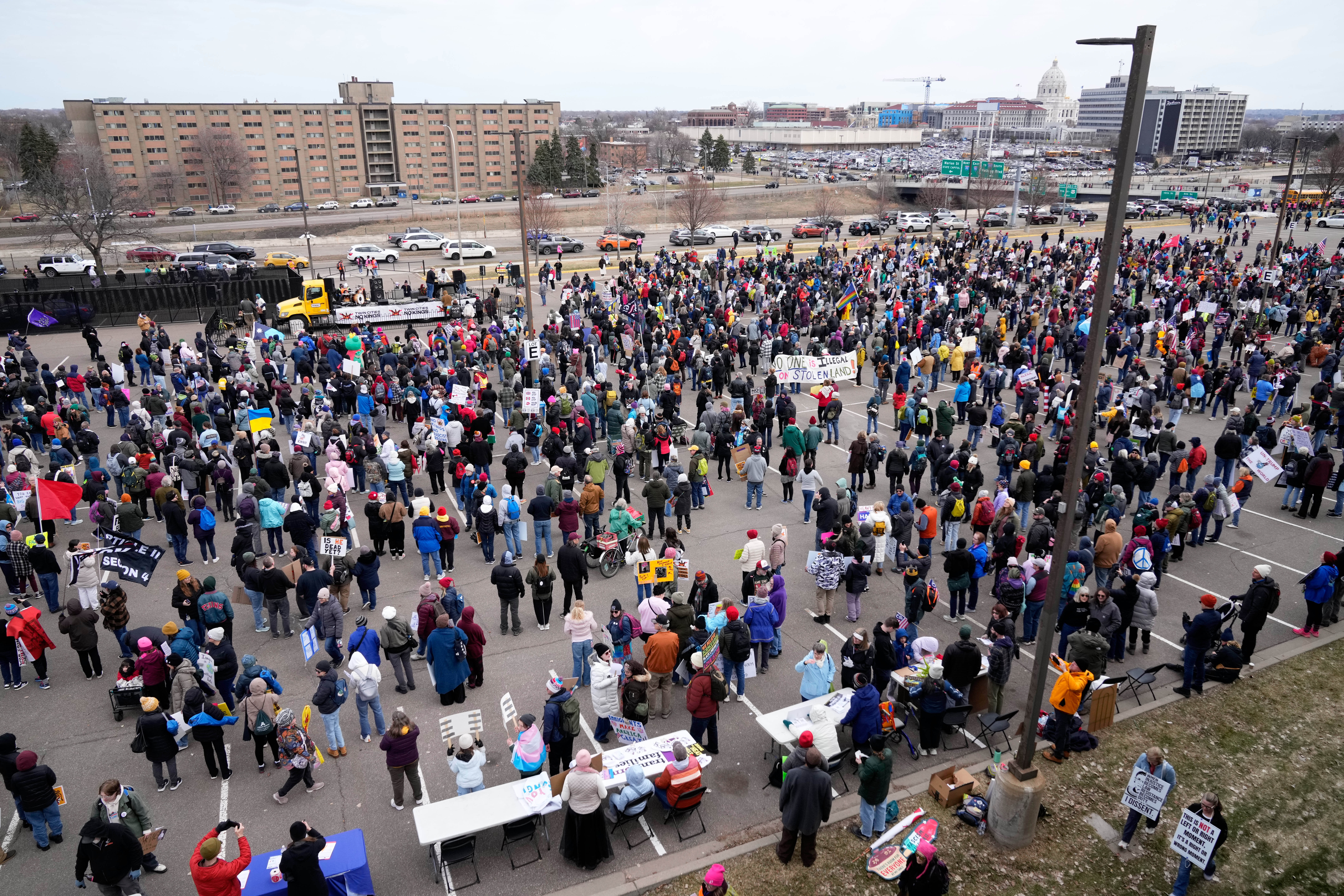 Протестите срещу президента на САЩ Доналд Тръмп