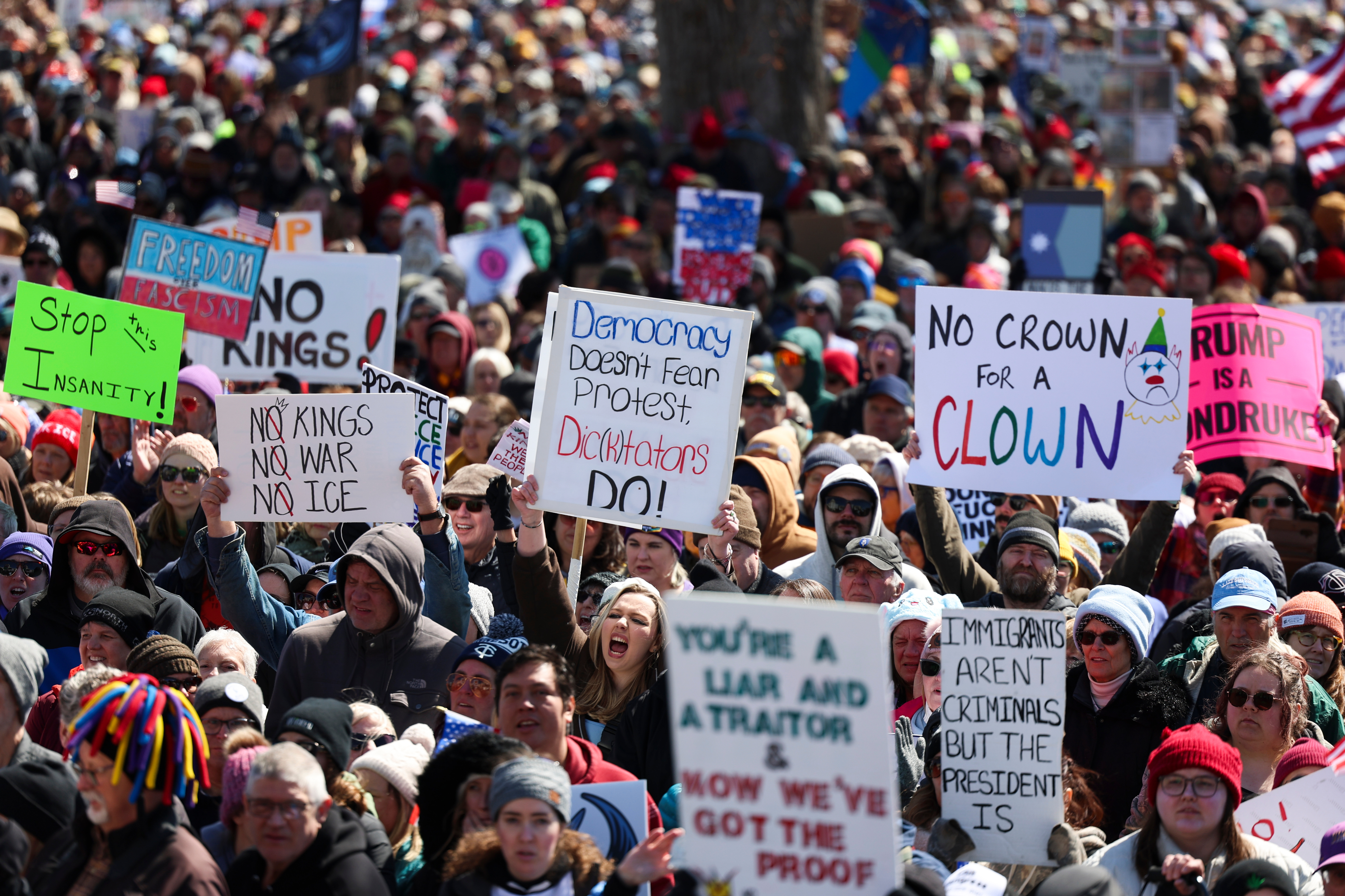 Протестите срещу президента на САЩ Доналд Тръмп