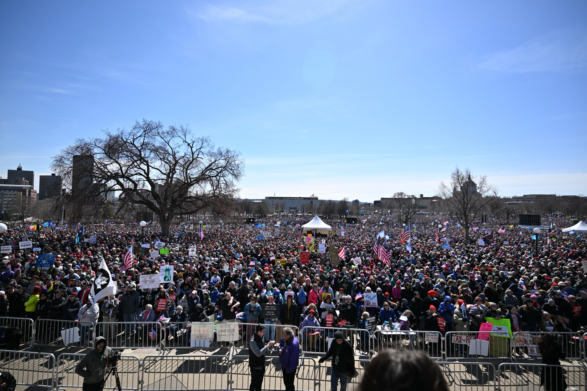 Протестите срещу президента на САЩ Доналд Тръмп