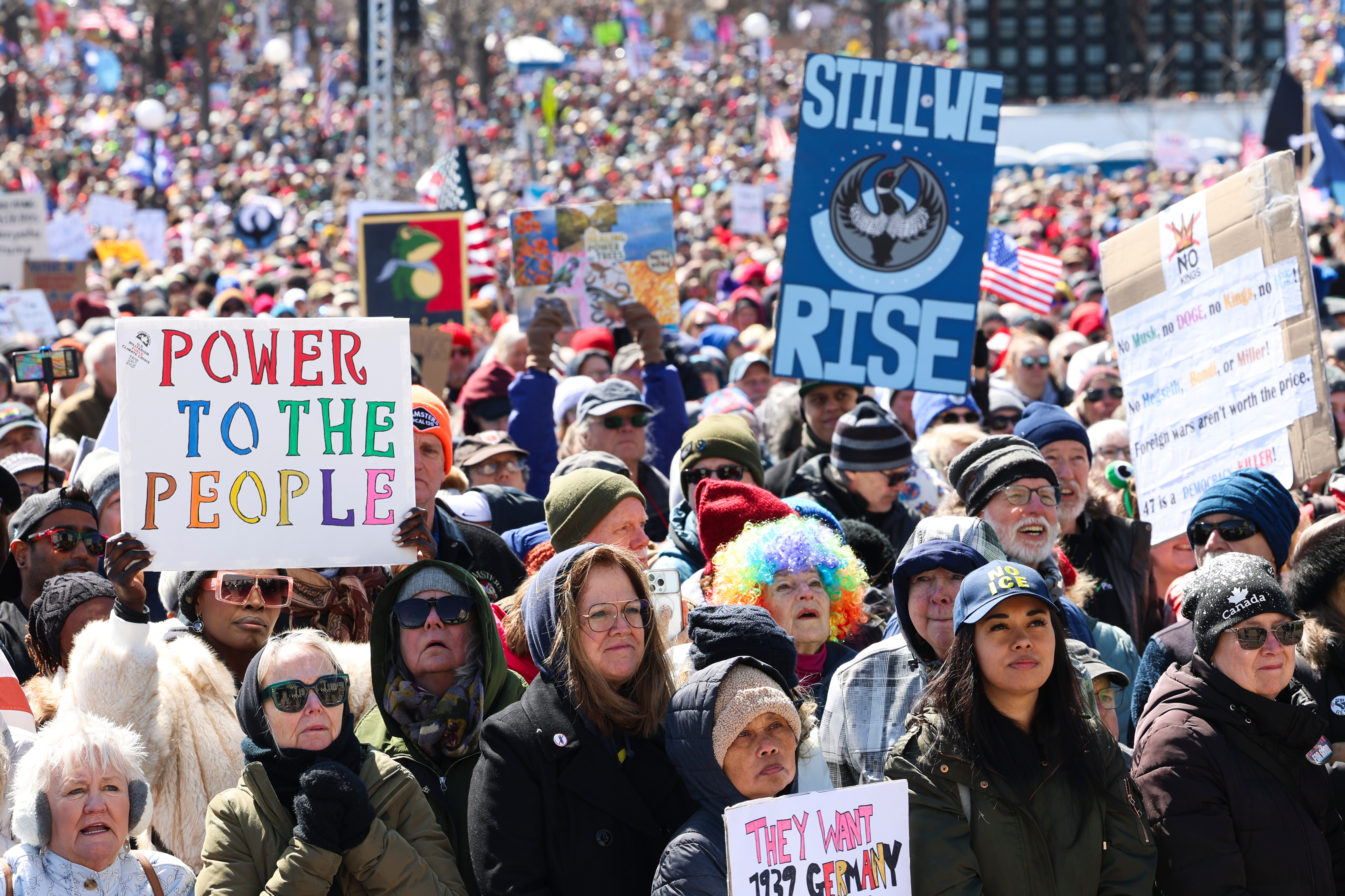 Протестите срещу президента на САЩ Доналд Тръмп