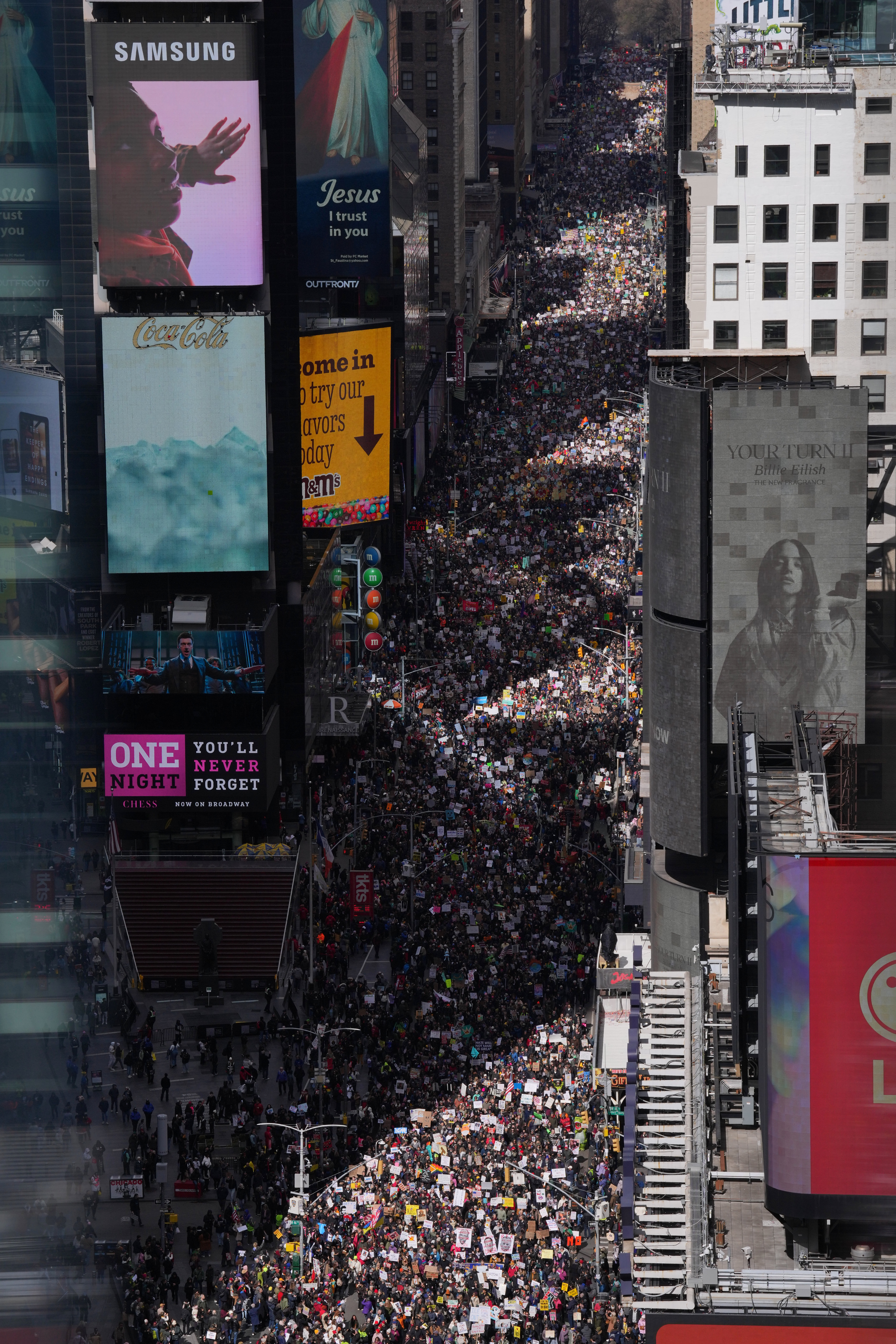 Протестите срещу президента на САЩ Доналд Тръмп