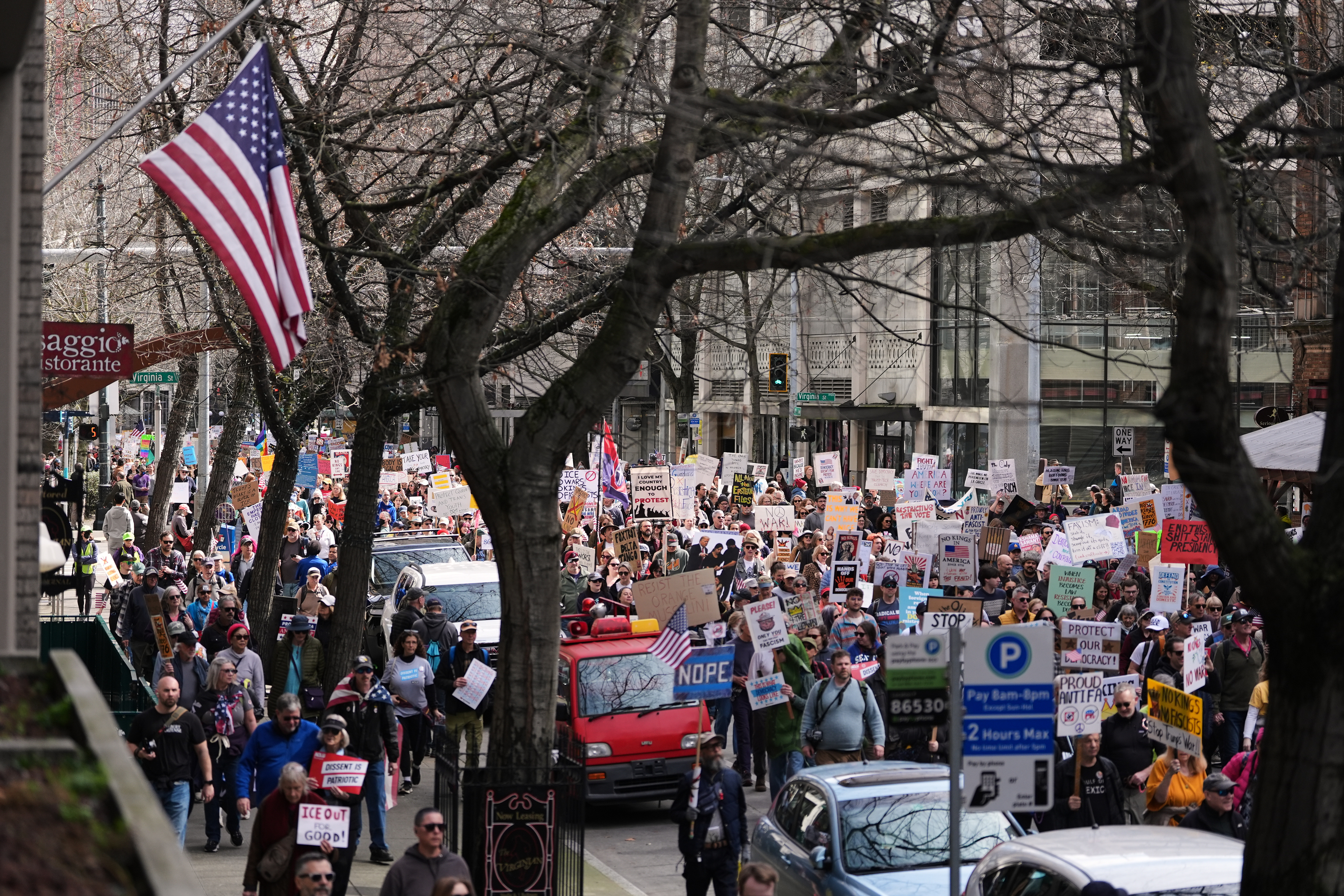 Протестите срещу президента на САЩ Доналд Тръмп