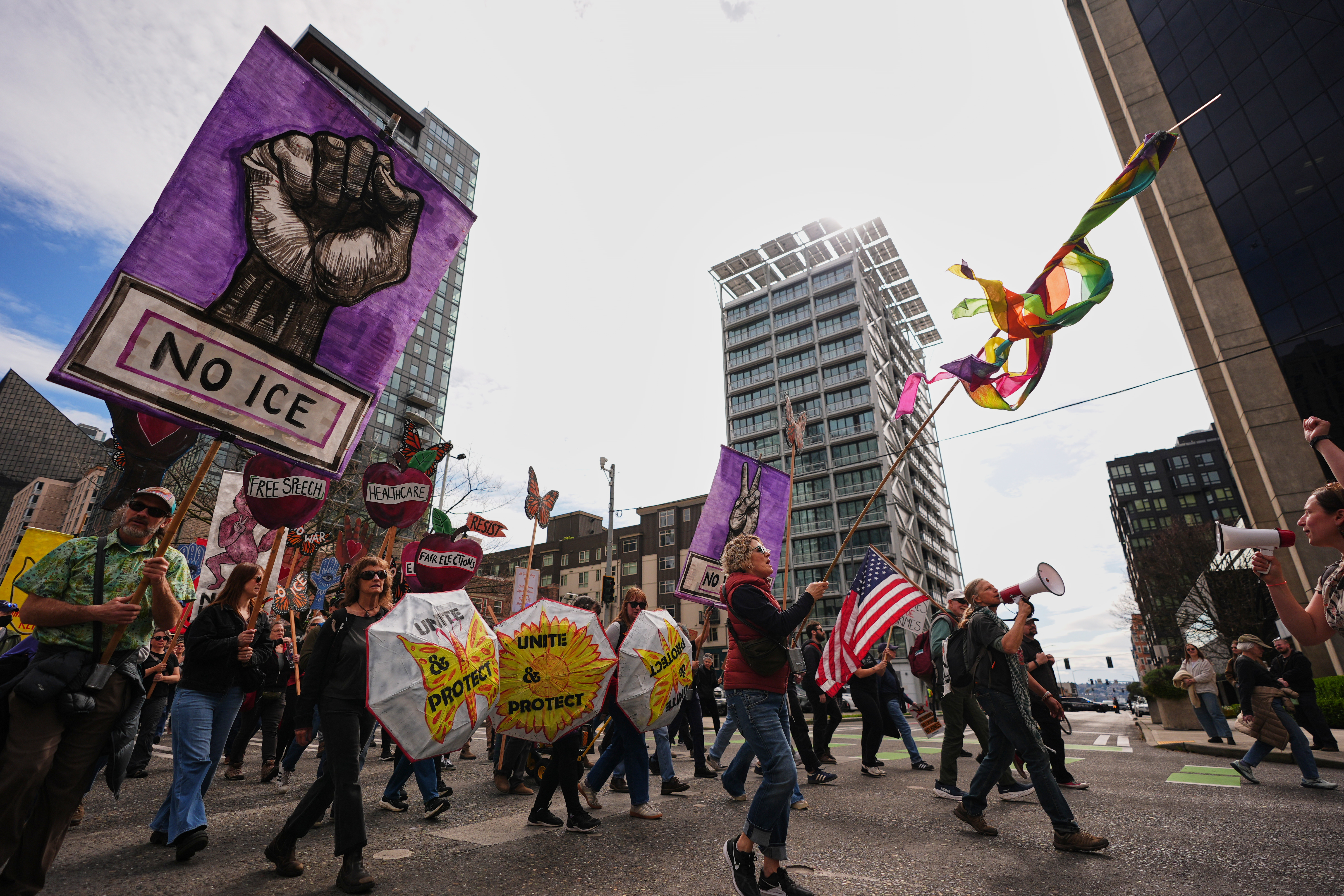 Протестите срещу президента на САЩ Доналд Тръмп