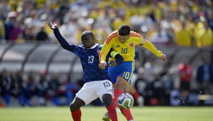 Франция и Колумбия - Франция тресна Колумбия