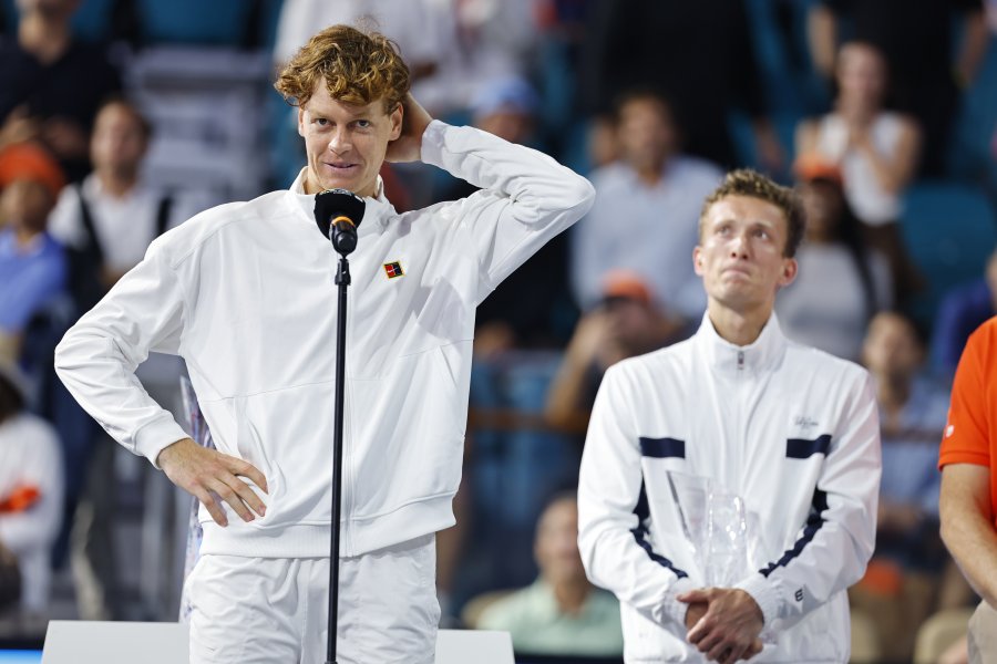 Яник Синер спечели Мастърс турнира в Маями и оформи Слънчев1