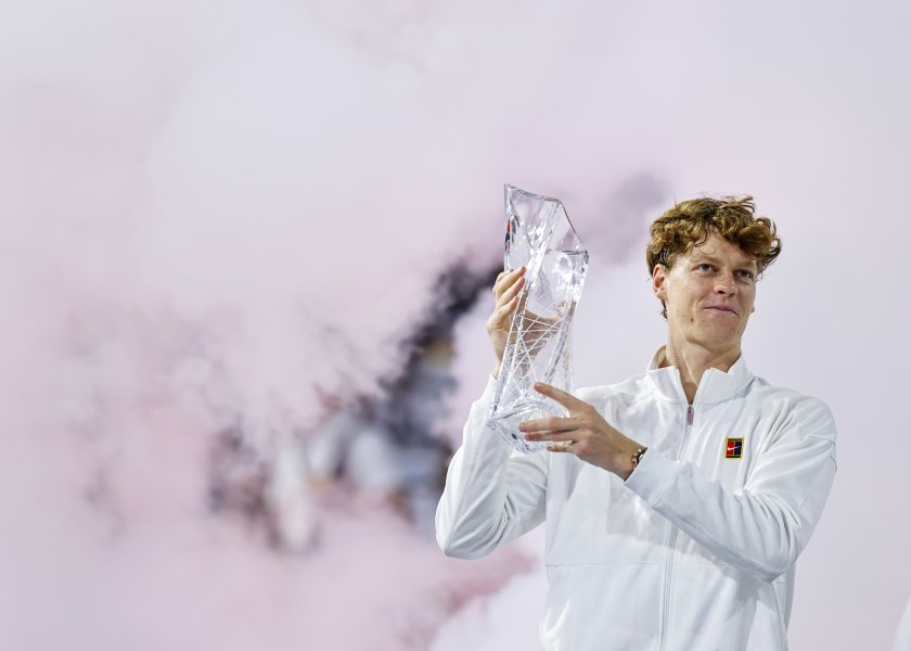 Яник Синер спечели Мастърс турнира в Маями и оформи Слънчев1