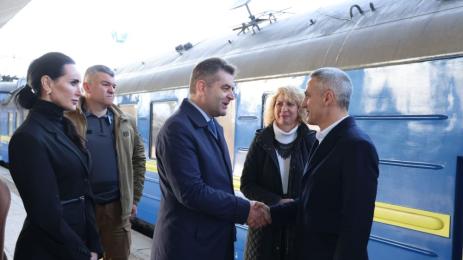 Българска делегация Гюров Украйна